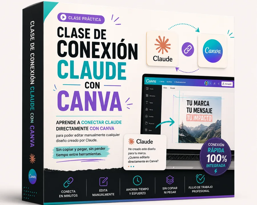 Clase de Conexión Claude con Canva
